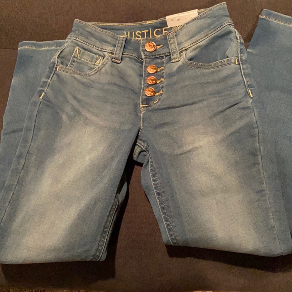 Justice jeans girls size 8